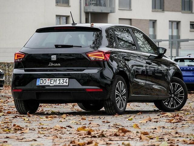 Gebraucht Seat Ibiza Style 110 PS (80 kW) 2024 Midnight schwarz metallic Limousine