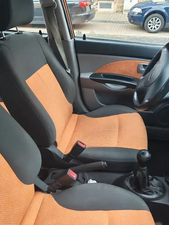Gebraucht Kia Picanto EX 65 PS (47 kW) 2007 Orange Kleinwagen