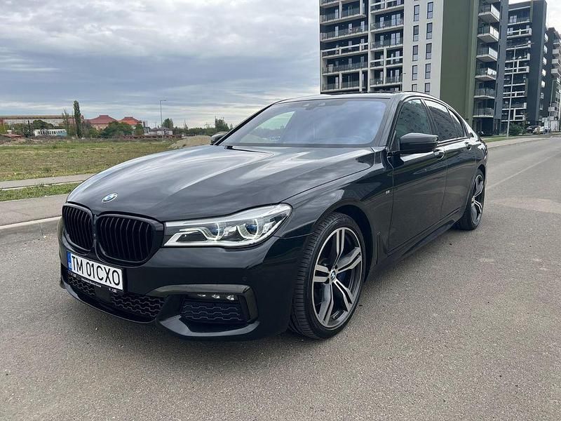Schwarz Gebraucht 2017 BMW 750 Sport Line Limousine | 30.900 € (Superpreis) - Bild 1/4