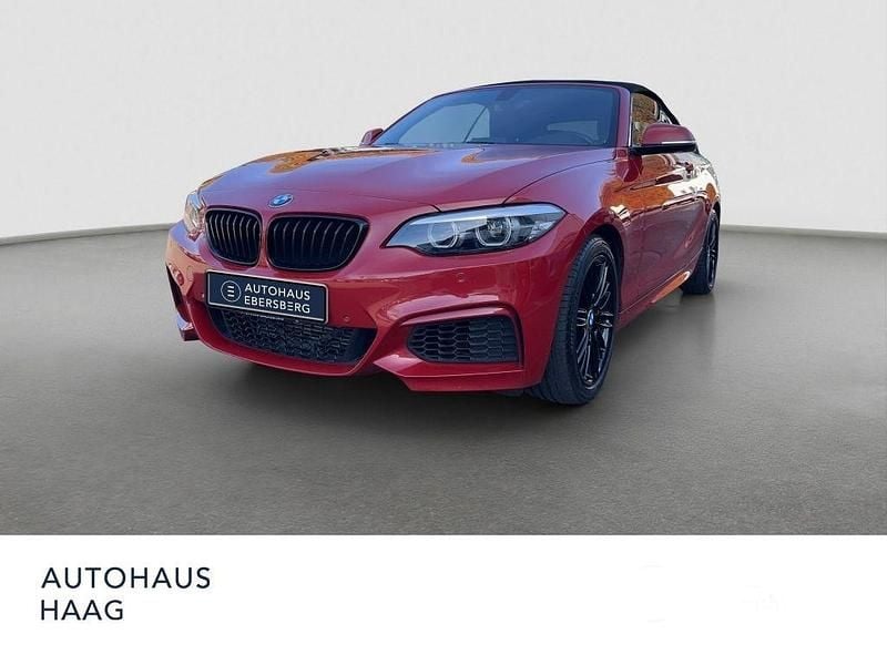 Rot Gebraucht 2019 BMW 218 M Sport Cabrio | 22.400 € (Fairer Preis) - Bild 1/4