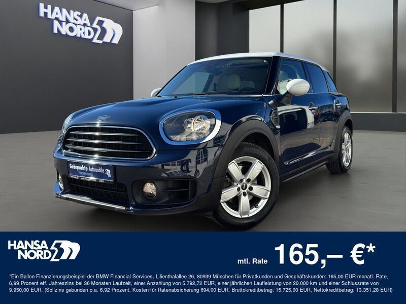 Blau Gebraucht 2018 Mini Cooper Countryman Salt SUV | 18.450 € (Fairer Preis) - Bild 1/4
