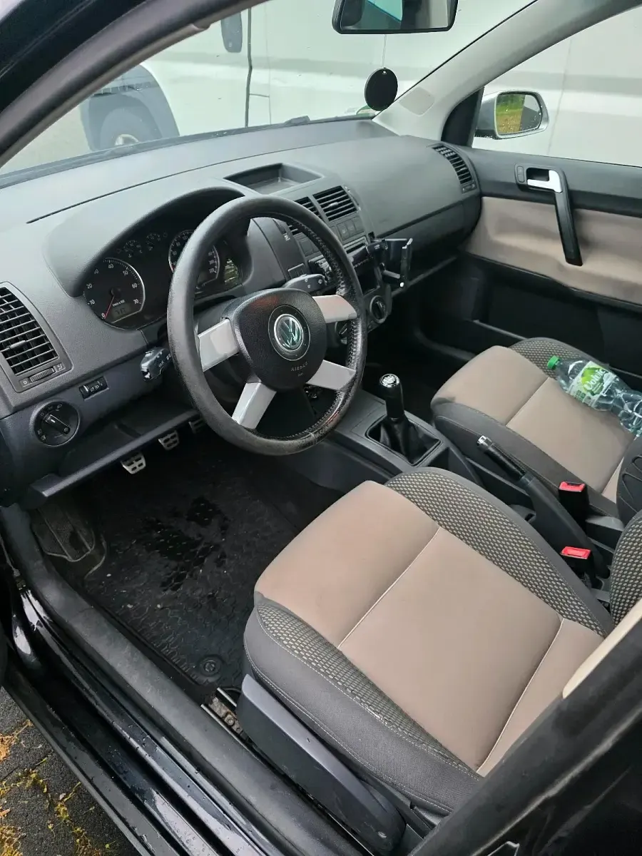 Gebraucht VW Polo Cross 80 PS (58 kW) 2009 Schwarz Kleinwagen