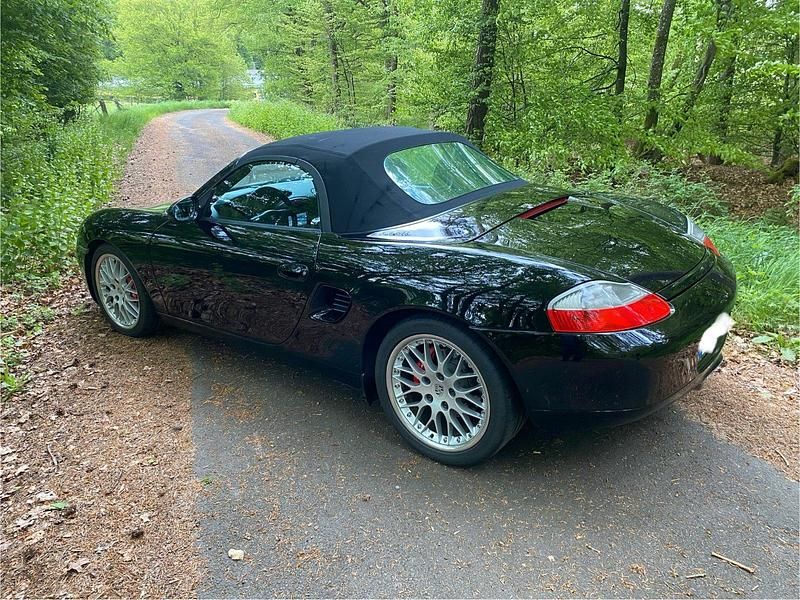 Gebraucht Porsche Boxster S 252 PS (185 kW) 2001 Schwarz Cabrio