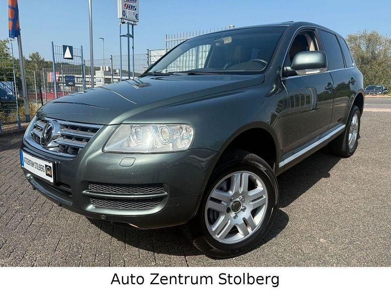 Grün Gebraucht 2004 VW Touareg SUV | 6.990 € (Fairer Preis) - Bild 1/4