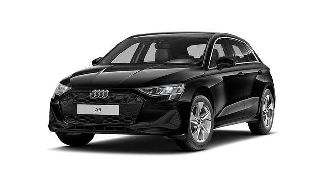Mythosschwarz metallic Gebraucht 2024 Audi A3 Sportback Limousine | 31.980 € (Etwas zu teuer) - Bild 1/4