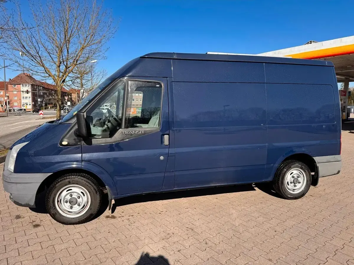 Gebraucht Ford Transit 101 PS (74 kW) 2012 Blau Van / Kleinbus