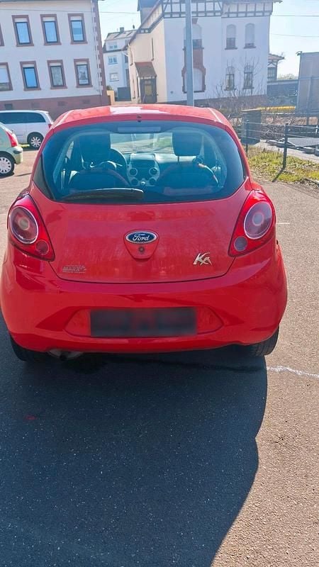 Usata Ford Ka 72 CV (52 kW) 2010 Rosso Utilitaria