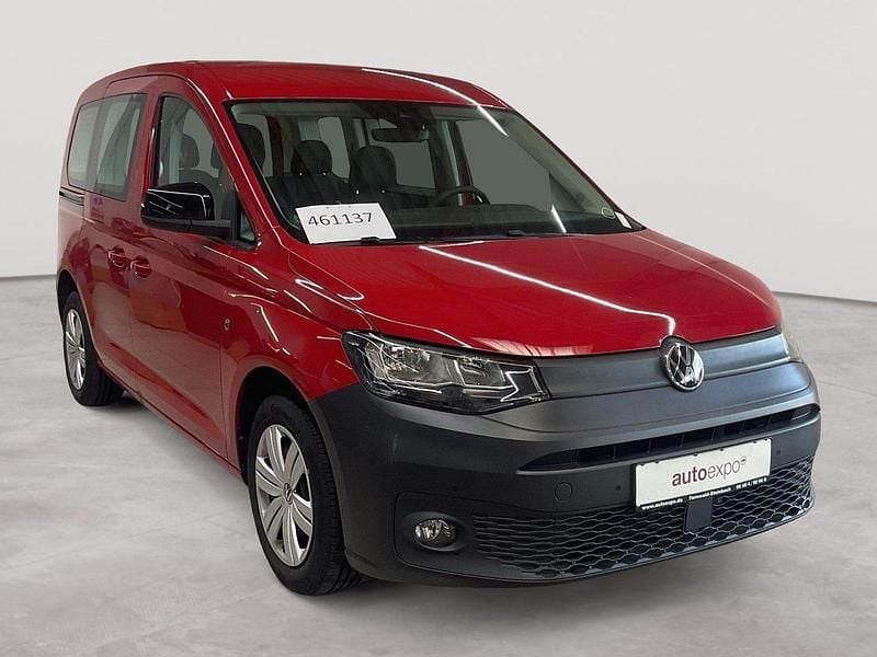 Kirschrot Gebraucht 2021 VW Caddy Van / Kleinbus | 19.990 € (Superpreis) - Bild 1/4