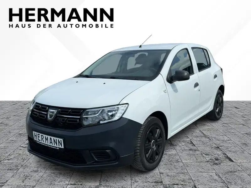 Arktisweiß (weiß) Gebraucht 2020 Dacia Sandero Acces Kleinwagen | 8.781 € (Superpreis) - Bild 1/4