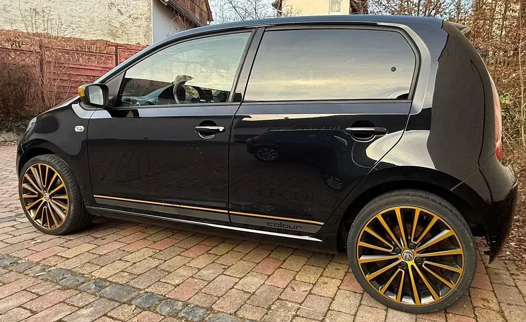 Gebraucht VW up! 75 PS (55 kW) 2016 Schwarz Kleinwagen