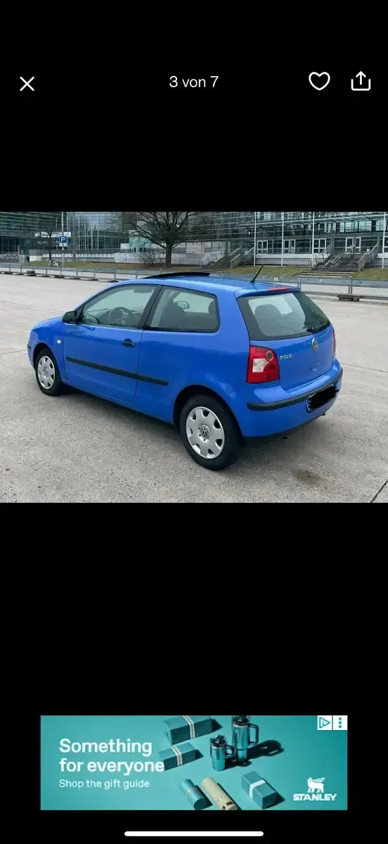 Usata VW Polo 64 CV (47 kW) 2002 Blu Utilitaria