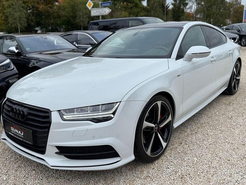 Weiß Gebraucht 2017 Audi A7 Sportback S-Line Kleinwagen | 24.980 € (Fairer Preis) - Bild 1/4
