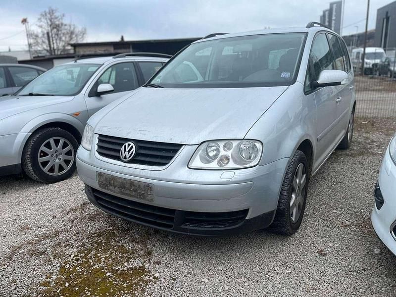 Reflexsilber metallic Gebraucht 2006 VW Touran Goal Van / Kleinbus | 990 € (Superpreis) - Bild 1/4