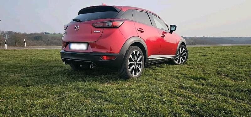 Gebraucht Mazda CX-3 121 PS (88 kW) 2019 Rot SUV