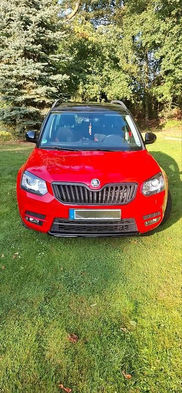 Rot Gebraucht 2015 Skoda Yeti Monte Carlo SUV | 17.800 € (Etwas zu teuer) - Bild 1/4