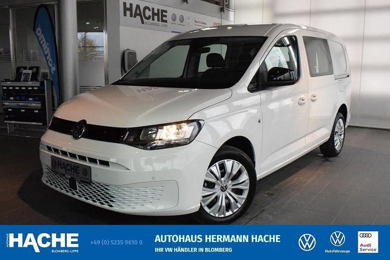 Weiß Neu 2025 VW Caddy Maxi S Van / Kleinbus | 49.278 € - Bild 1/4