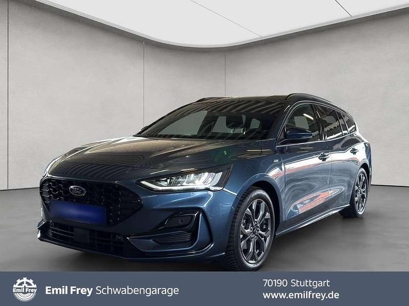 Chrome blue metallic Gebraucht 2024 Ford Focus ST-Line X Kombi | 22.900 € (Guter Preis) - Bild 1/4
