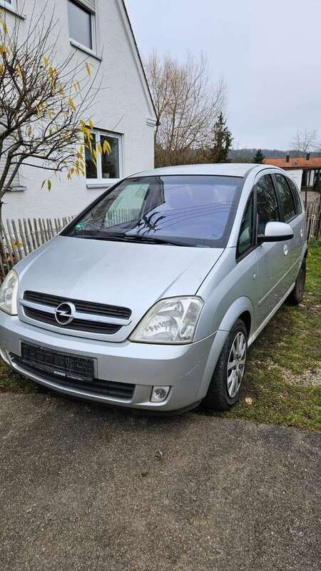 Silber Gebraucht 2003 Opel Meriva Essentia Van / Kleinbus | 800 € (Fairer Preis) - Bild 1/4