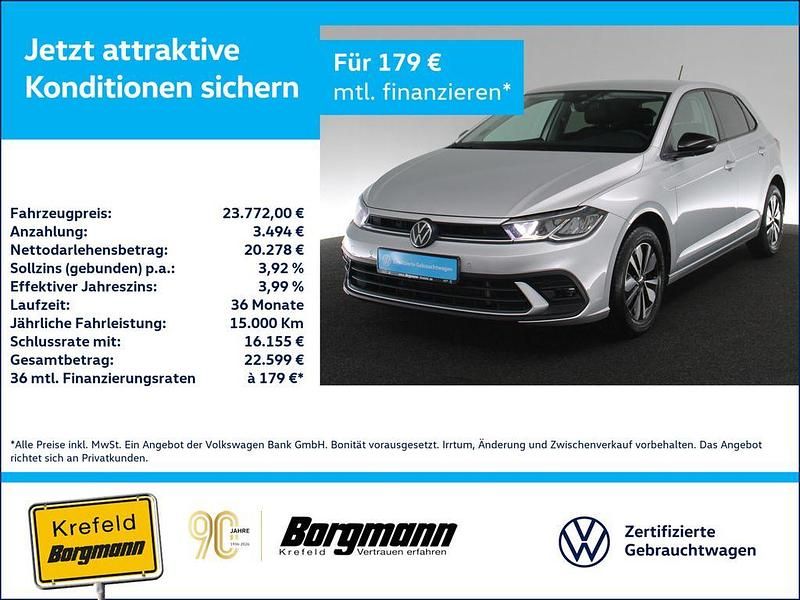 Gebraucht VW Polo Goal 116 PS (85 kW) 2025 Silber Kleinwagen