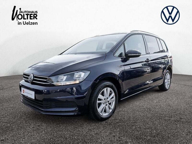 Atlantik blue Gebraucht 2020 VW Touran Comfortline Van / Kleinbus | 20.820 € (Fairer Preis) - Bild 1/4