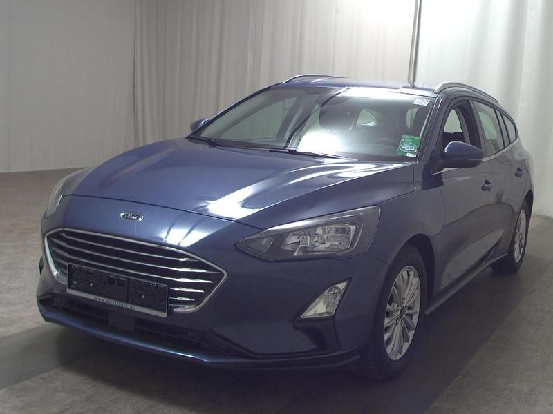 Gebraucht Ford Focus Titanium 125 PS (91 kW) 2021 Chromablau metallic Kombi