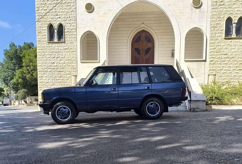 Blau Gebraucht 1993 Land Rover Range Rover Vogue SUV | 36.500 € - Bild 1/4