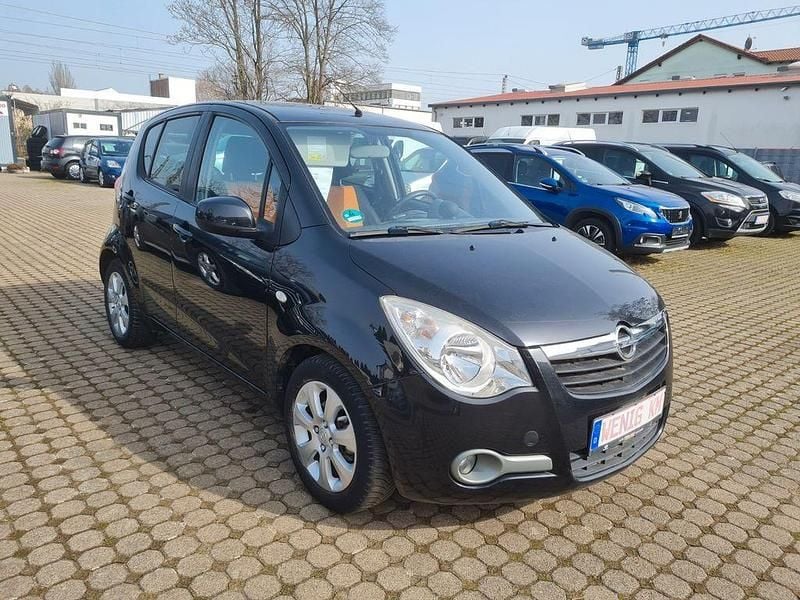 Gebraucht Opel Agila Edition 86 PS (63 kW) 2008 Schwarz Kleinwagen
