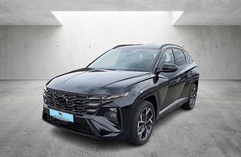 Schwarz Neu 2025 Hyundai Tucson N Line SUV | 33.741 € (Superpreis) - Bild 1/4