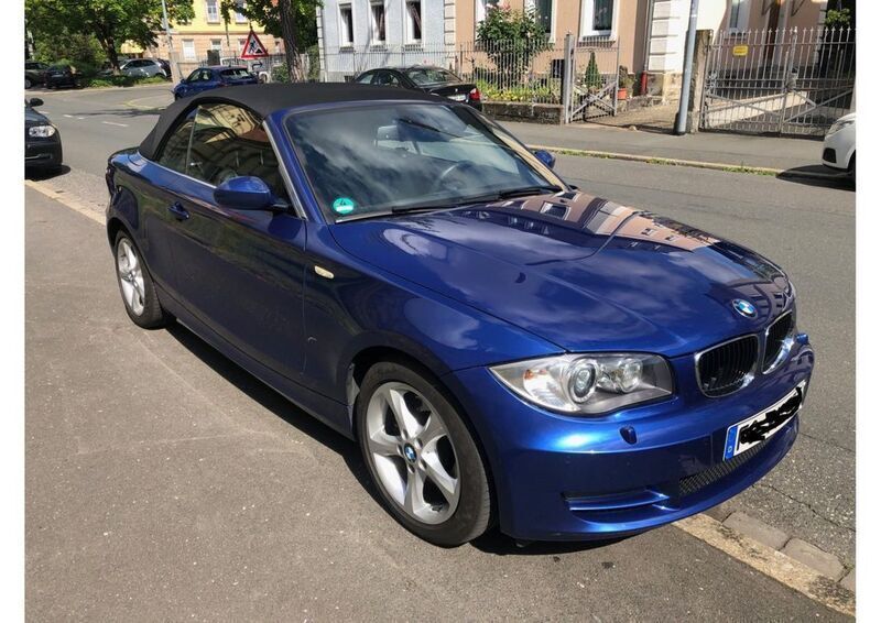 Gebraucht BMW 123 Cabriolet 204 PS (150 kW) 2009 Blau Cabrio