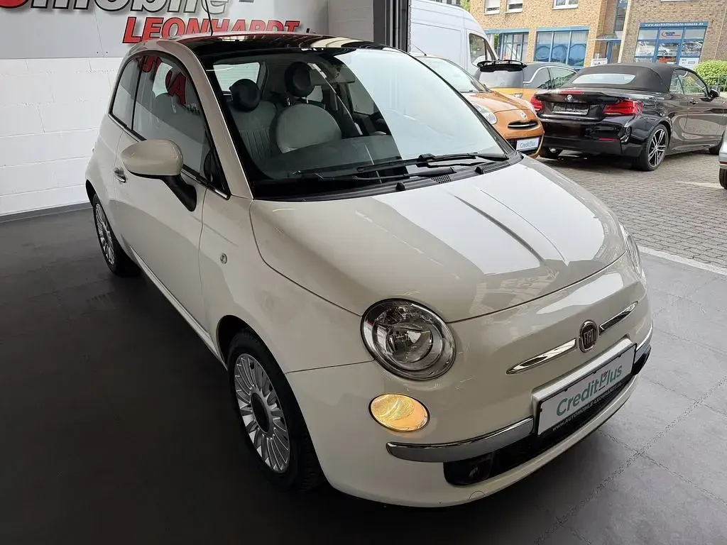 Gebraucht Fiat 500 Lounge 86 PS (63 kW) 2013 Weiss Limousine