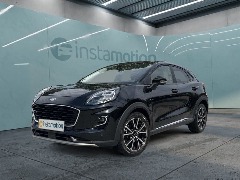 Schwarz Gebraucht 2020 Ford Puma Titanium SUV | 17.296 € (Fairer Preis) - Bild 1/4