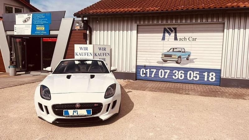 Gebraucht Jaguar F-Type 340 PS (250 kW) 2015 Polaris white Cabrio