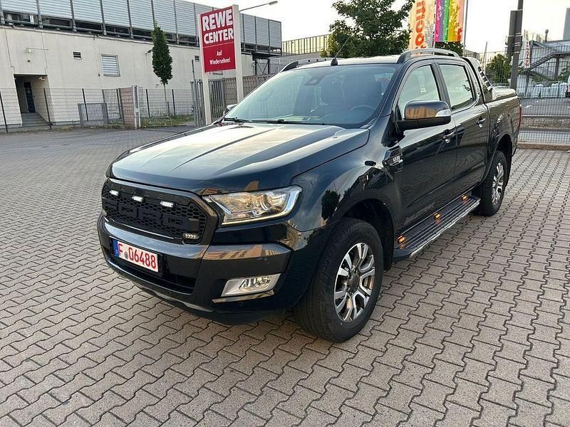 Schwarz Gebraucht 2017 Ford Ranger Wildtrack Abholung | 19.999 € (Fairer Preis) - Bild 1/4