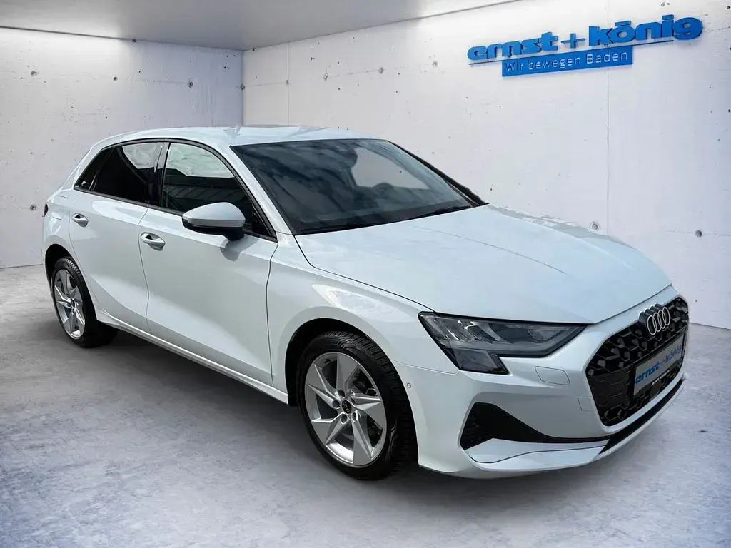 Brugt Audi A3 Advanced 116 HK (85 kW) 2025 Hvid Sedan