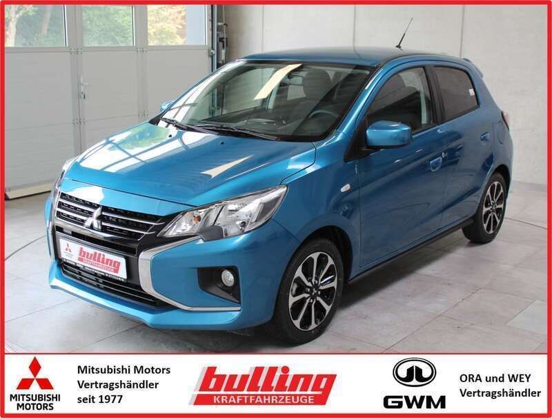 Atollblau Neu 2024 Mitsubishi Space Star Select+ Limousine | 15.470 € - Bild 1/4