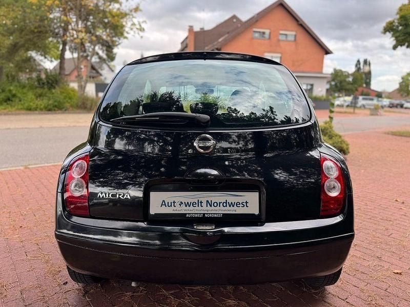 Gebraucht Nissan Micra Acenta 80 PS (58 kW) 2008 Schwarz Kleinwagen