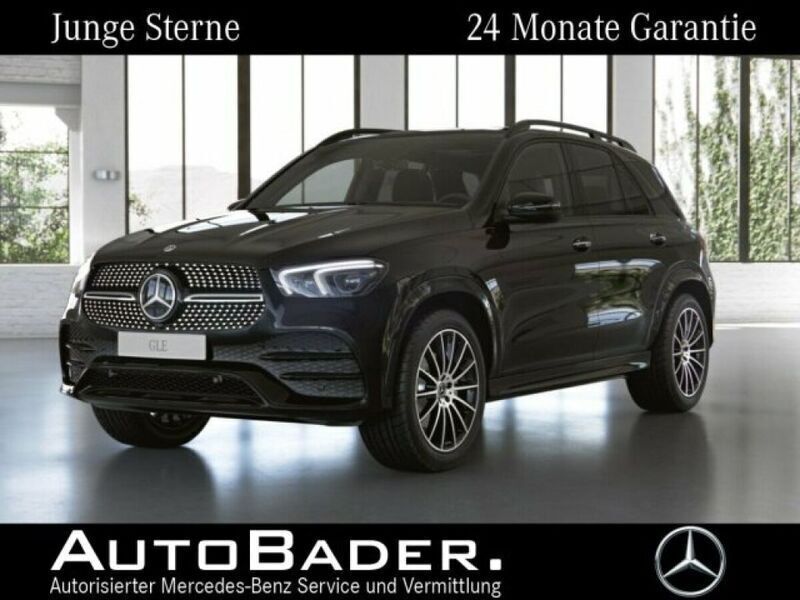 197 lack obsidianschwarz (metallic) Gebraucht 2024 Mercedes GLE300 AMG SUV | 76.895 € (Teuer) - Bild 1/4