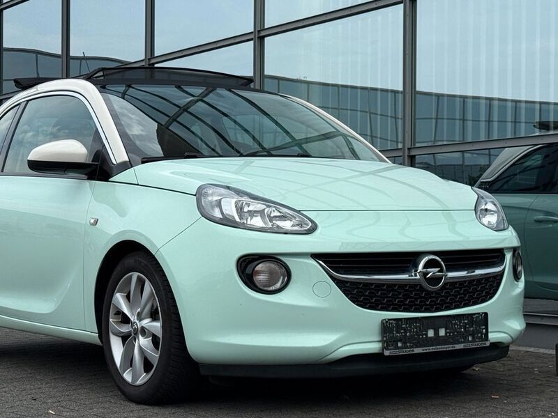 Grün Gebraucht 2017 Opel Adam Open Air Kleinwagen | 7.777 € (Fairer Preis) - Bild 1/4
