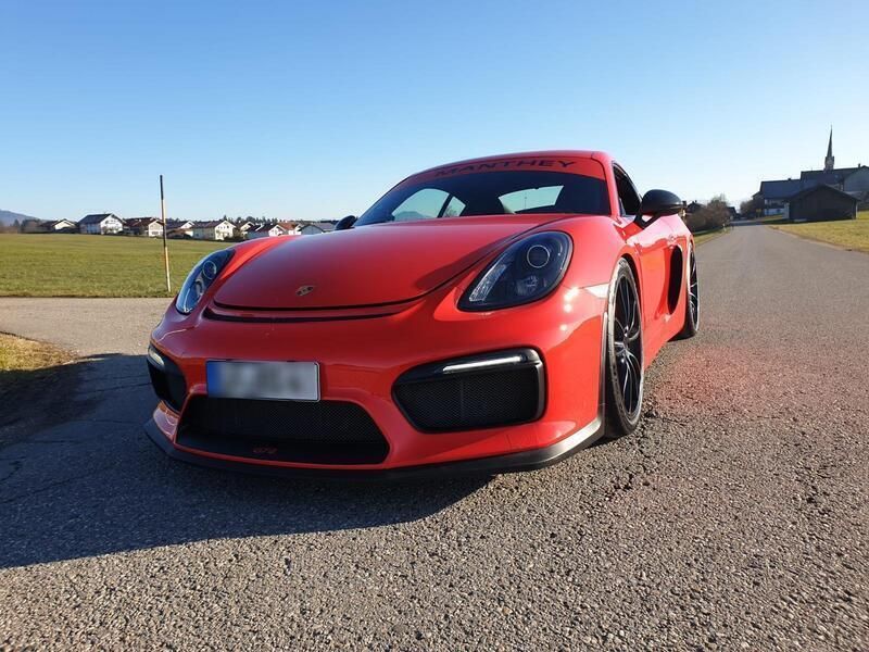 Weiß Gebraucht 2015 Porsche Cayman GT4 Coupé | 99.981 € (Teuer) - Bild 1/4
