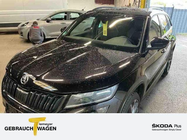 Schwarz Gebraucht 2020 Skoda Kodiaq SportLine SUV | 34.780 € (Etwas zu teuer) - Bild 1/3