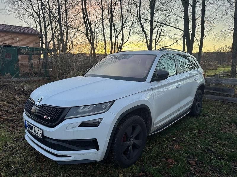 Weiß Gebraucht 2019 Skoda Kodiaq RS SUV | 21.000 € (Superpreis) - Bild 1/4