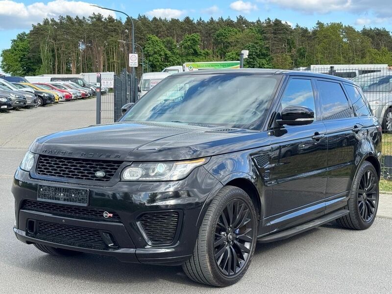 Schwarz Gebraucht 2015 Land Rover Range Rover Sport SVR SUV | 28.990 € (Guter Preis) - Bild 1/4