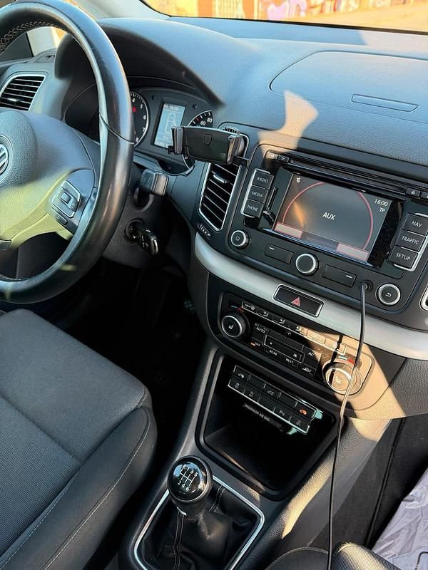 Gebraucht VW Sharan 150 PS (110 kW) 2012 Blau Van / Kleinbus