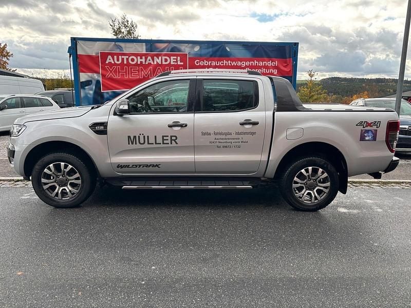 Silber Gebraucht 2018 Ford Ranger Wildtrack Abholung | 24.999 € (Superpreis) - Bild 1/4