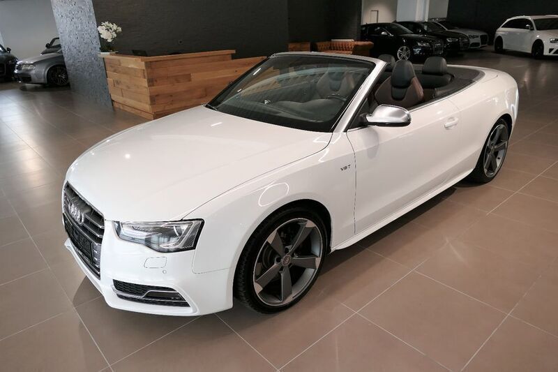 Ibisweiss ly9c Gebraucht 2012 Audi S5 Cabriolet Sport Cabrio | 28.990 € - Bild 1/4