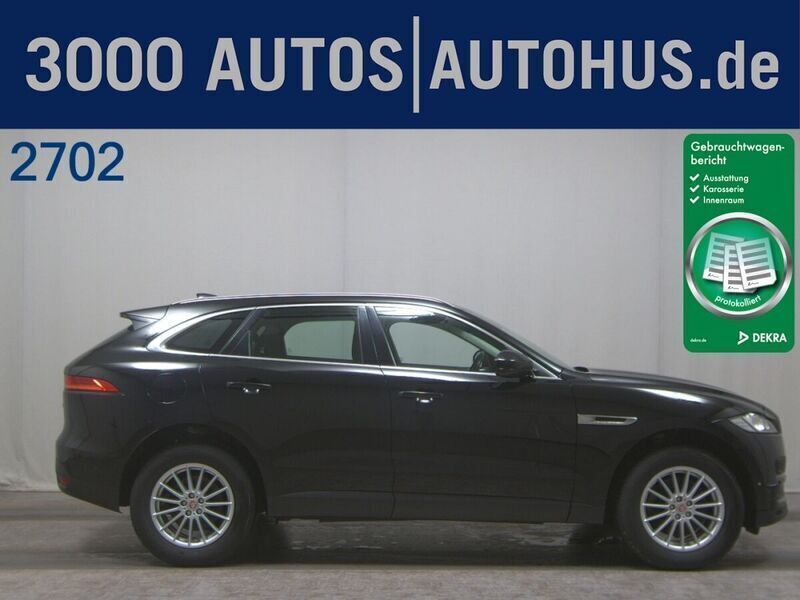 Narvik black Gebraucht 2019 Jaguar F-Pace Pure SUV | 16.580 € (Guter Preis) - Bild 1/4