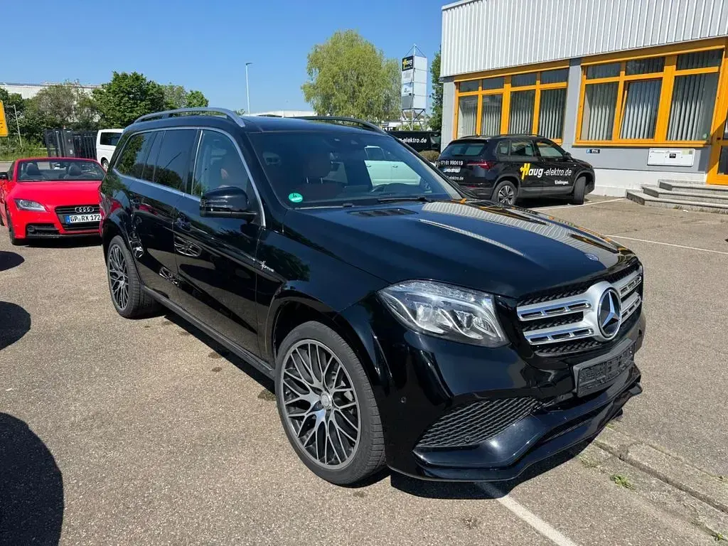 Gebraucht Mercedes GLS400 333 PS (244 kW) 2017 Schwarz SUV