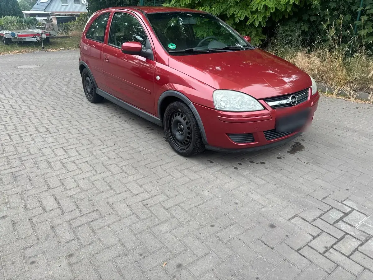Gebraucht Opel Corsa 80 PS (58 kW) 2006 Rot Kleinwagen