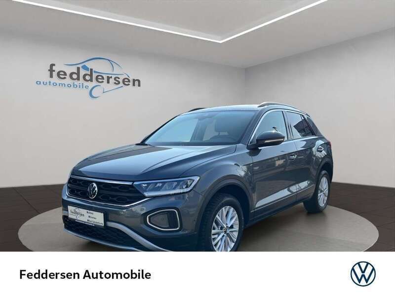 Grau Gebraucht 2024 VW T-Roc Life SUV | 24.947 € (Fairer Preis) - Bild 1/4