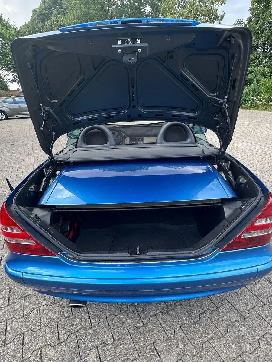 Gebraucht Mercedes SLK320 Edition 218 PS (160 kW) 2000 Violett Cabrio